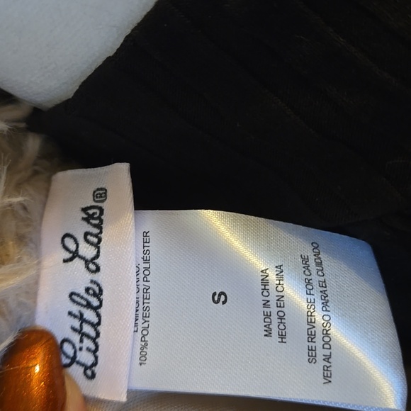 Little Lass Cream Teddy Jacket - Picture 7 of 10